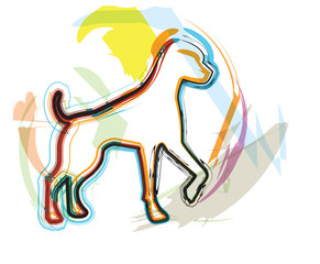 Dog illustration