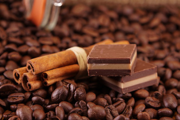 Hot coffee and chocolate!