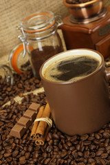 Hot coffee and chocolate!