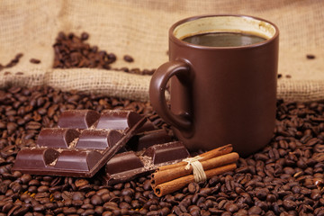 Hot coffee and chocolate!