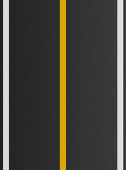 white and yellow lines on asphalt texture
