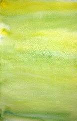 Watercolor lemon hand painted art background for scrapbooking