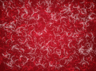 Red christmas winter abstract background