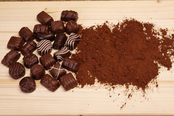 CHocolate with cinnamon