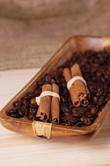 cinnamon with coffee