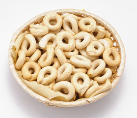 Tarallini nel cestino