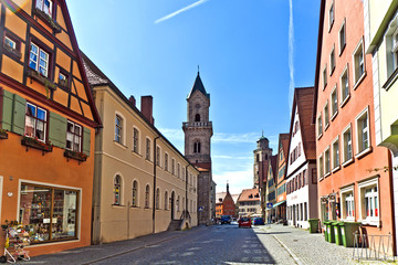 Obraz premium romantic Dinkelsbühl, city of late middleages