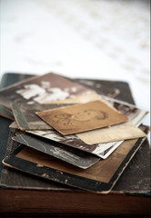Old photos and book