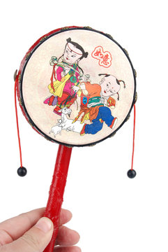 Chinese rattle drum