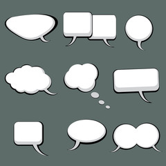 9 Speech And Thought Bubbles