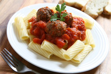 Pasta and Meatballs