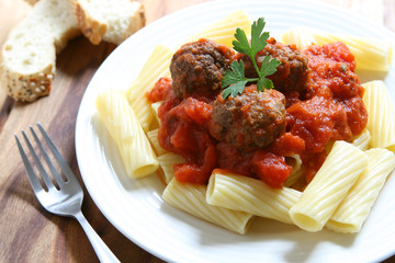 Pasta and Meatballs