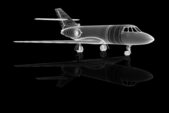 Privatjet (3d)