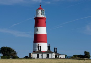 Fototapeta na wymiar Happisburgh Lighthouse Norfolk England