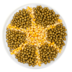 Corn and peas