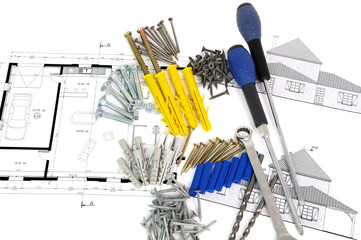 outils et accessoires pour bricolé