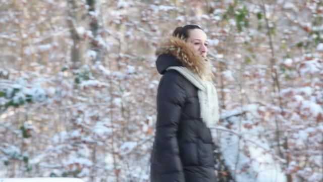 wonam walking in winter park