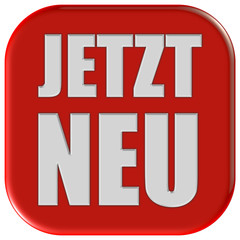 Button rot Ecken rund JETZT NEU