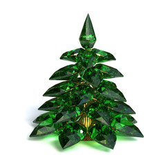 Emerald christmas tree © Oleg Zhevelev