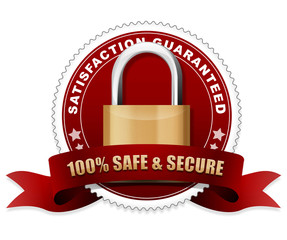 100% safe and secure award