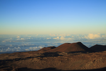 Fototapeta na wymiar Cinder cone at Mauna Kea summit, Hawaii