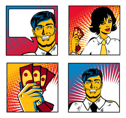 Pop Art Business collection