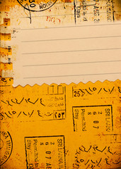 Fototapeta premium Note paper
