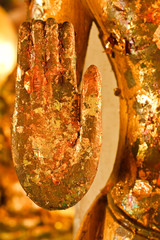 Hand of Buddha statue