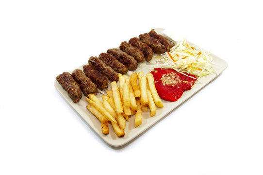 Chevapi plate