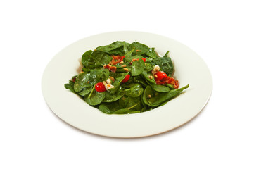 Spinach salad