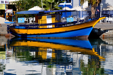 Bateau de corailleur -Tabarka Tunisie