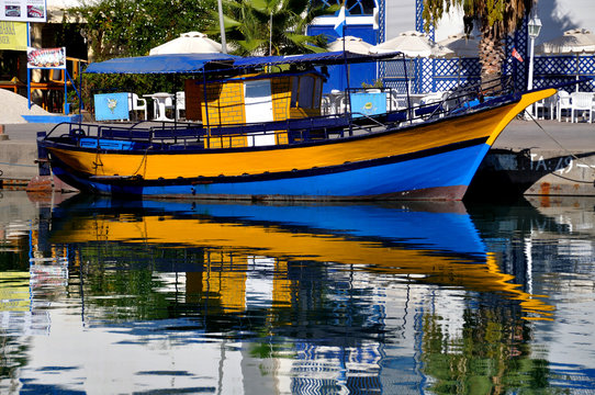 Bateau de corailleur -Tabarka Tunisie