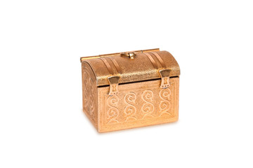 Jewelry box on a white background
