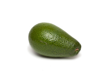 avocado fruit on a white background
