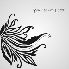 art floral background