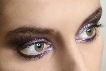 Fototapeta premium Augen Make up