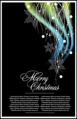 Obraz premium Glowing xmas Background