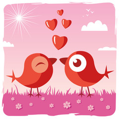 Love bird - Valentine's day