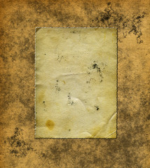 Grunge blank photo