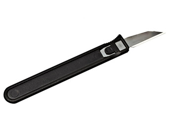 paper knife isolated on white