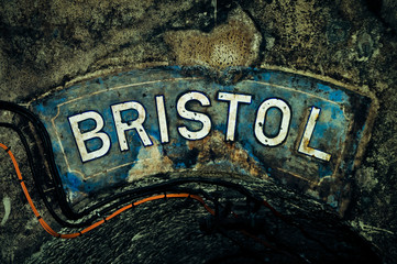 Bristol, colorful writing - obrazy, fototapety, plakaty