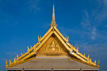 Fototapeta premium Top of native Thai style building