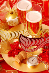 champagne for New Year