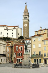 Obraz premium Piran - Tartini Square
