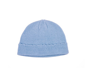 Blue cap for the newborn