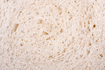 White bread close up