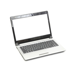 laptop isolated on white background