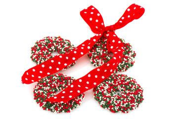 Chocolate Christmas wreaths