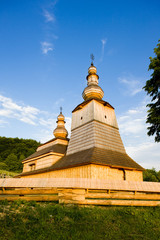 Fototapeta premium wooden church, Mirola, Slovakia