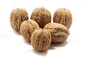 bunch of walnuts